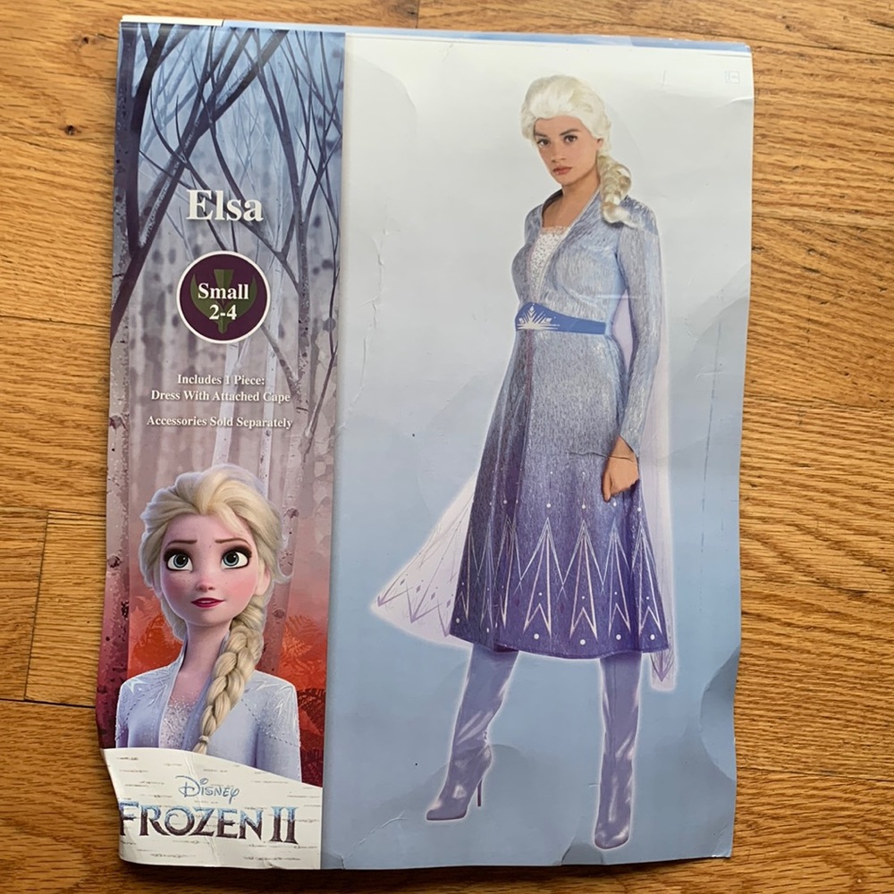 Elsa adult size small (2-4) costume